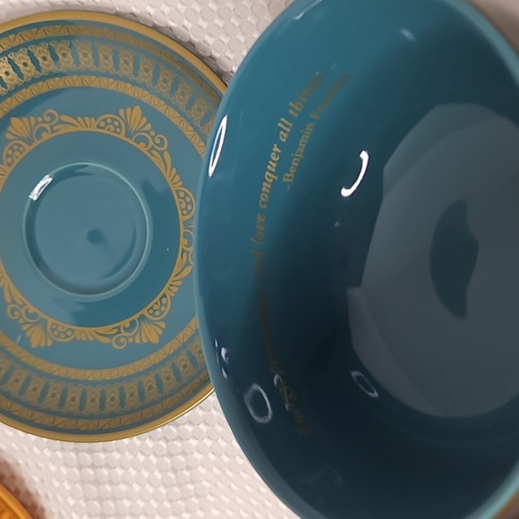 TEA VEEDA QUOTES TEA CUP SET OF TWO - Picture 5 of 8